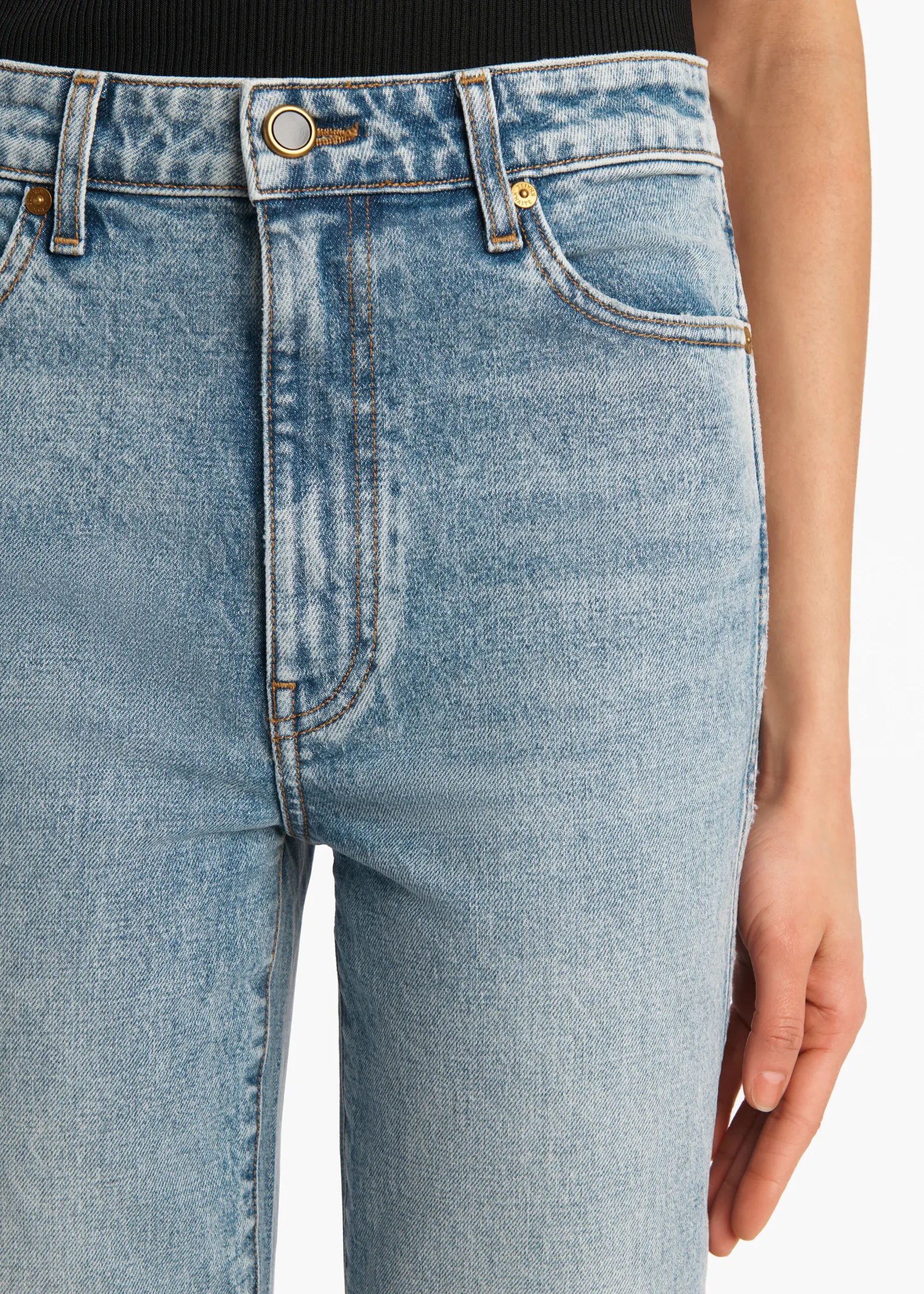 Khaite Abigail-Abigail Stretch Jean in Bryce