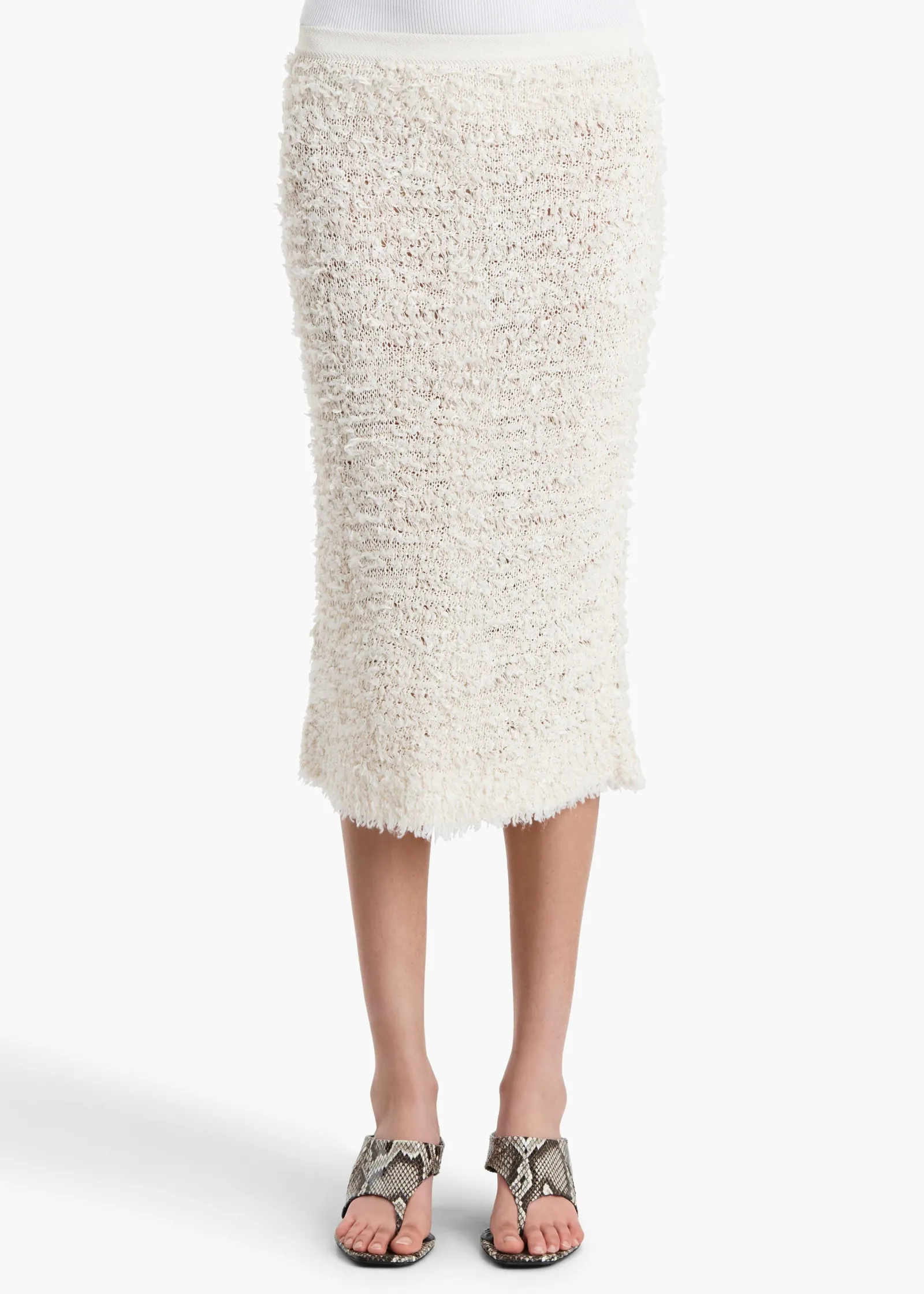 Khaite Knitwear|Skirts & Shorts-Adela Skirt in Ivory