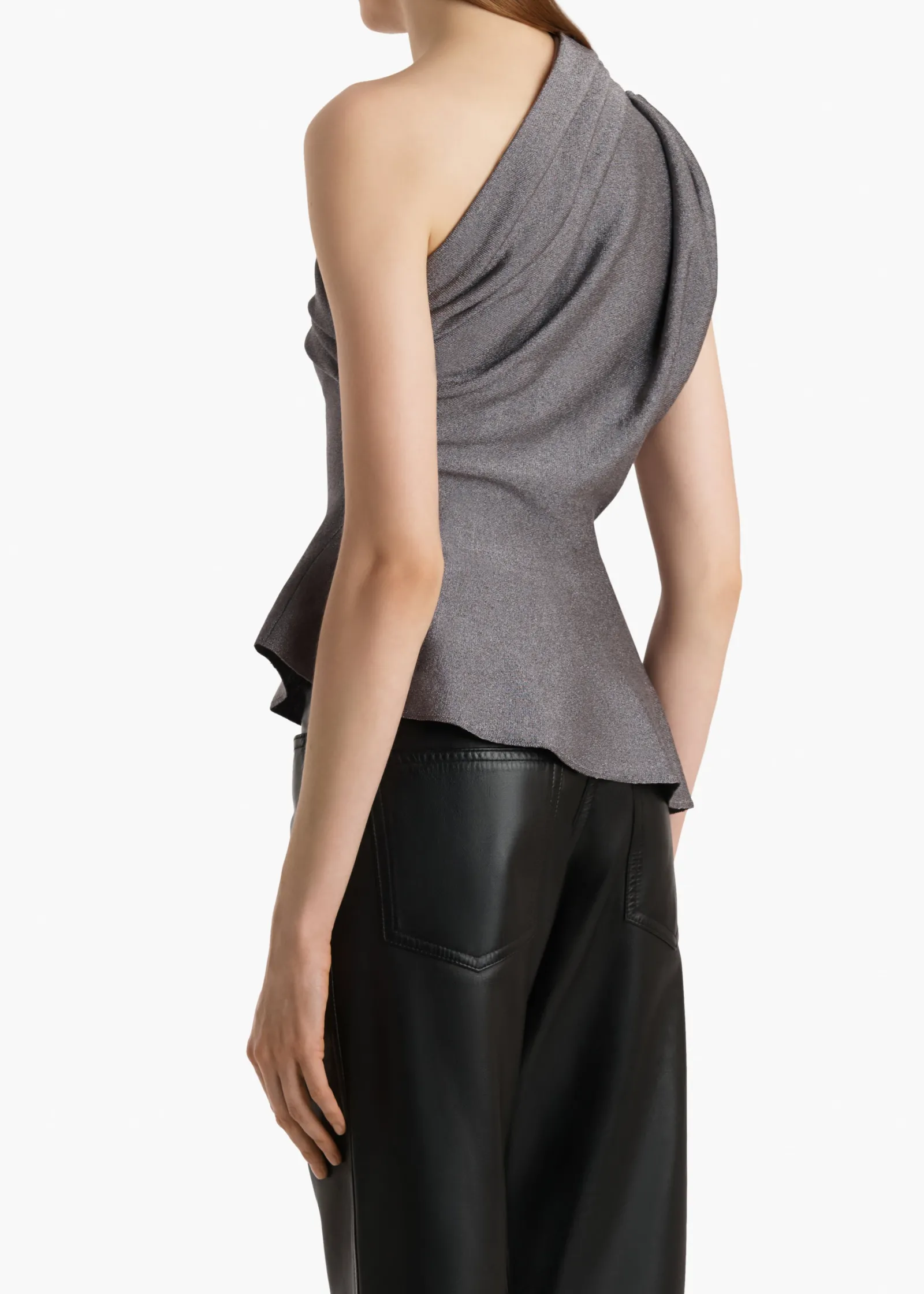 Khaite Shirts & Tops-Aimee Top in Gunmetal