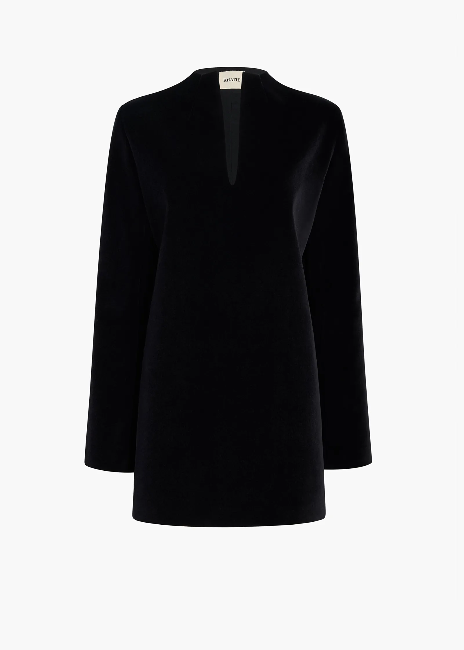 Khaite Dresses-Aleena Dress in Black Velvet