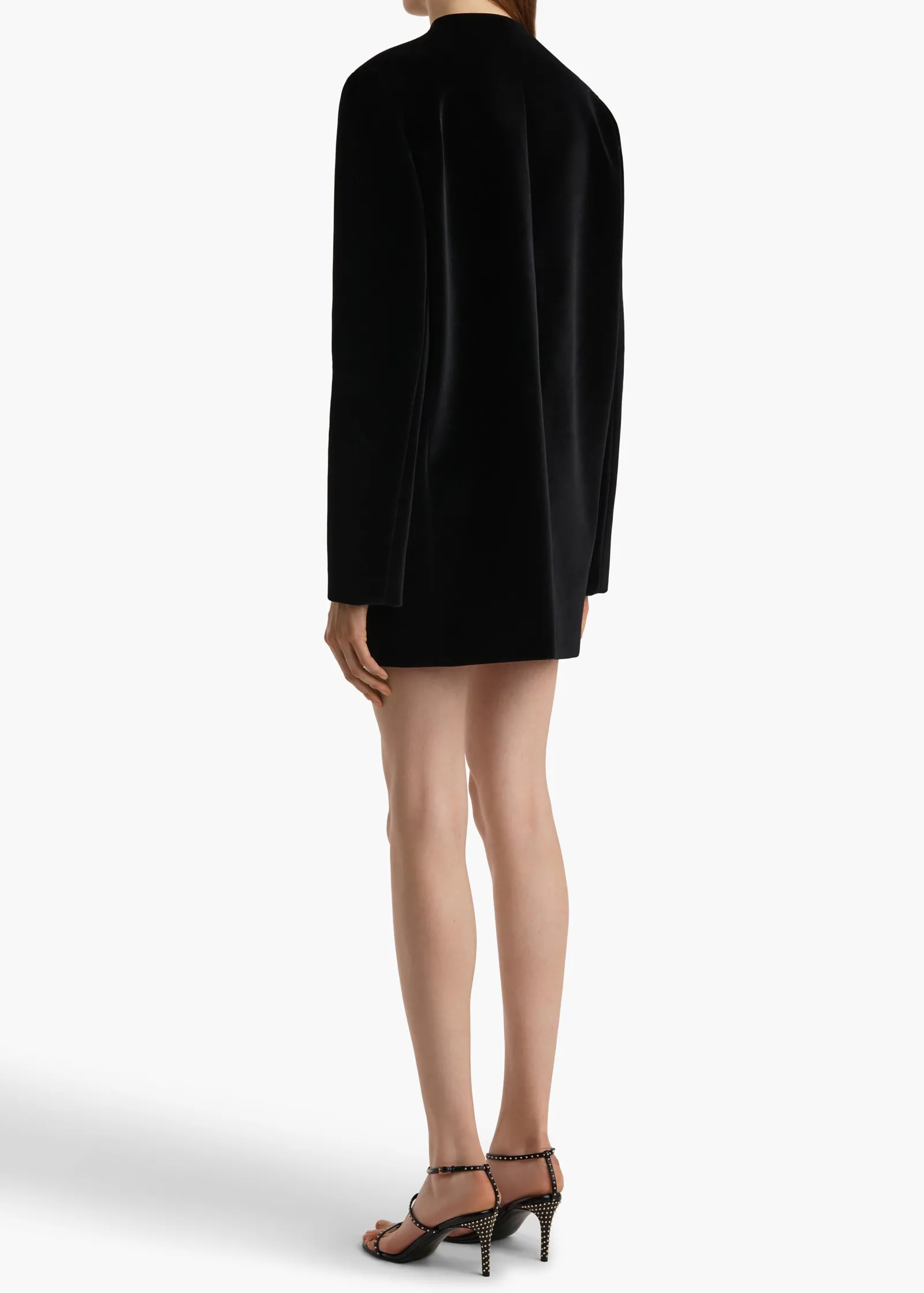 Khaite Dresses-Aleena Dress in Black Velvet