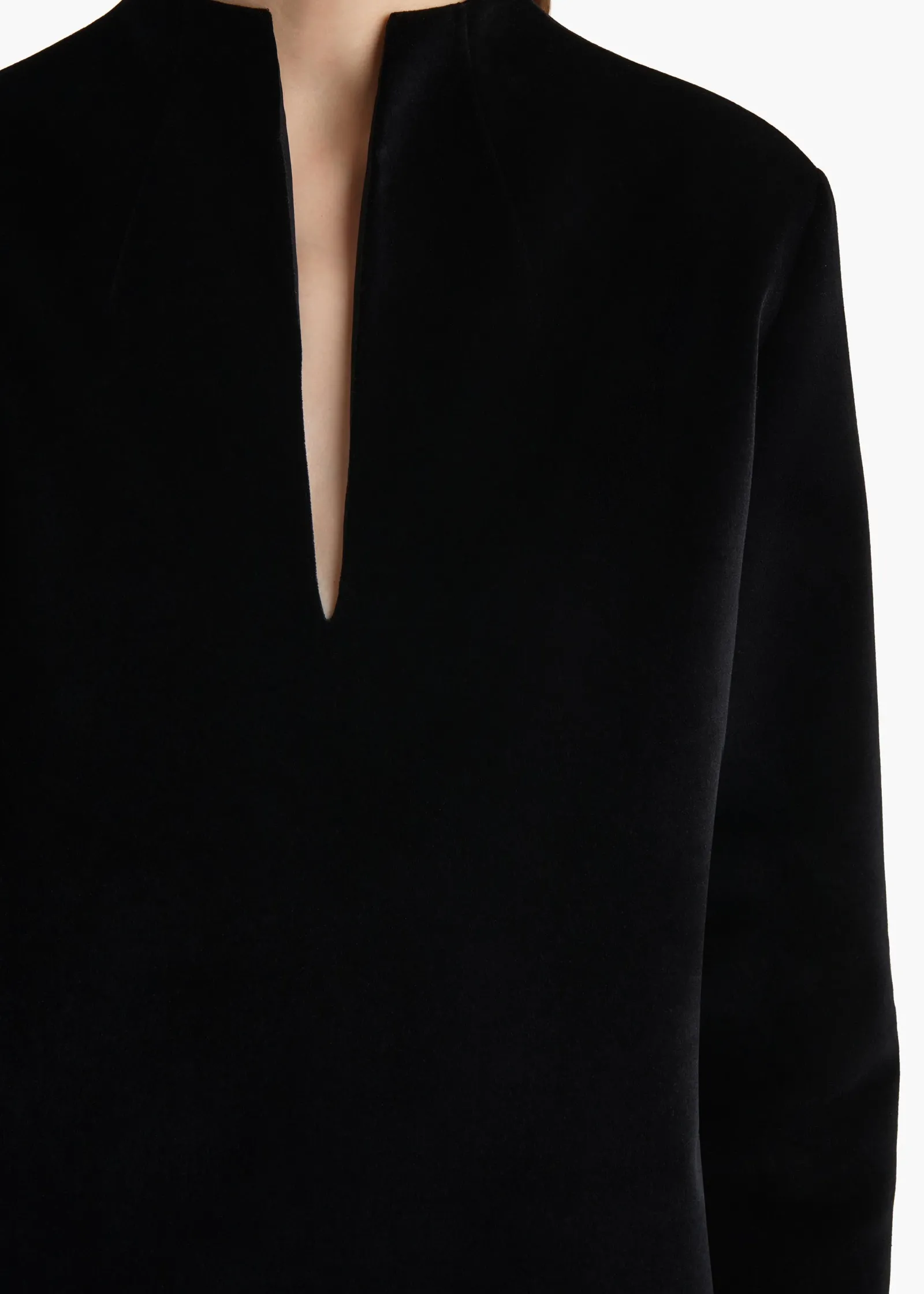 Khaite Dresses-Aleena Dress in Black Velvet