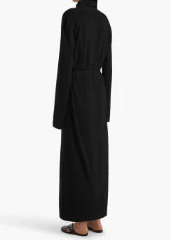 Khaite Knitwear-Alek Cardigan in Black