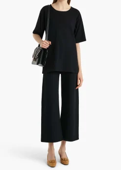 Khaite T-Shirts & Tanks-Allen Top in Black