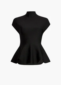 Khaite Shirts & Tops-Andra Top in Black