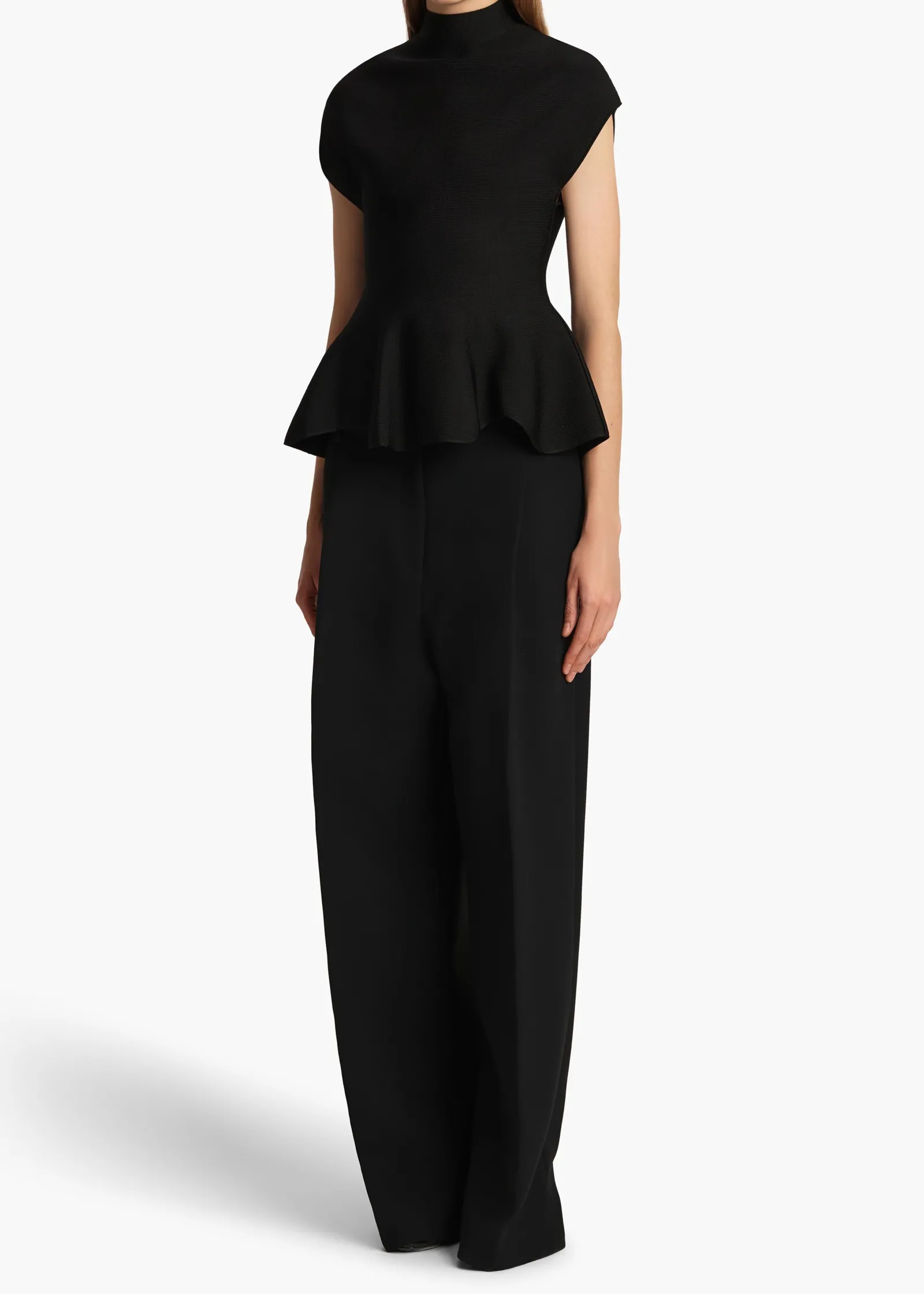 Khaite Shirts & Tops-Andra Top in Black