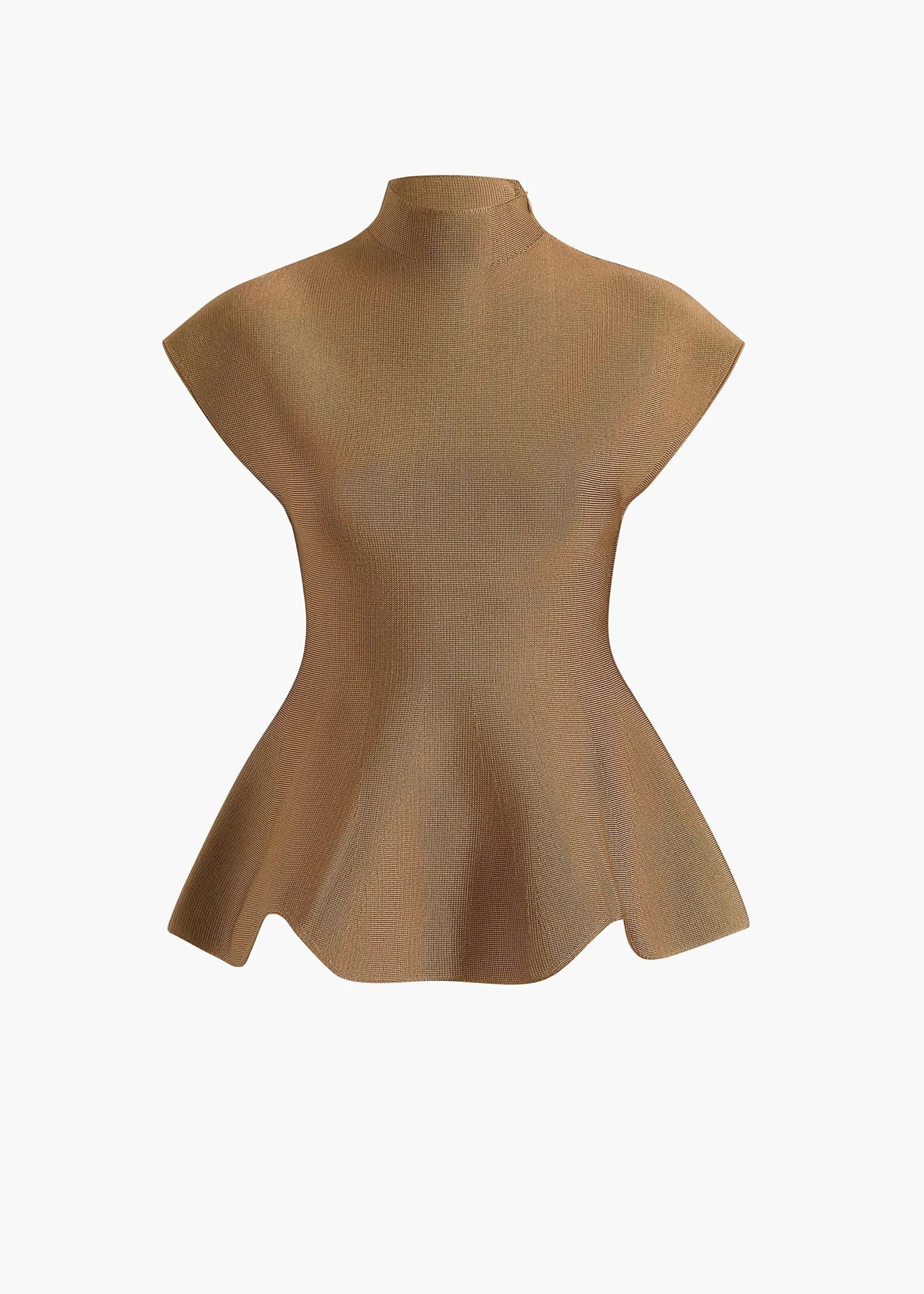 Khaite Shirts & Tops-Andra Top in Carob