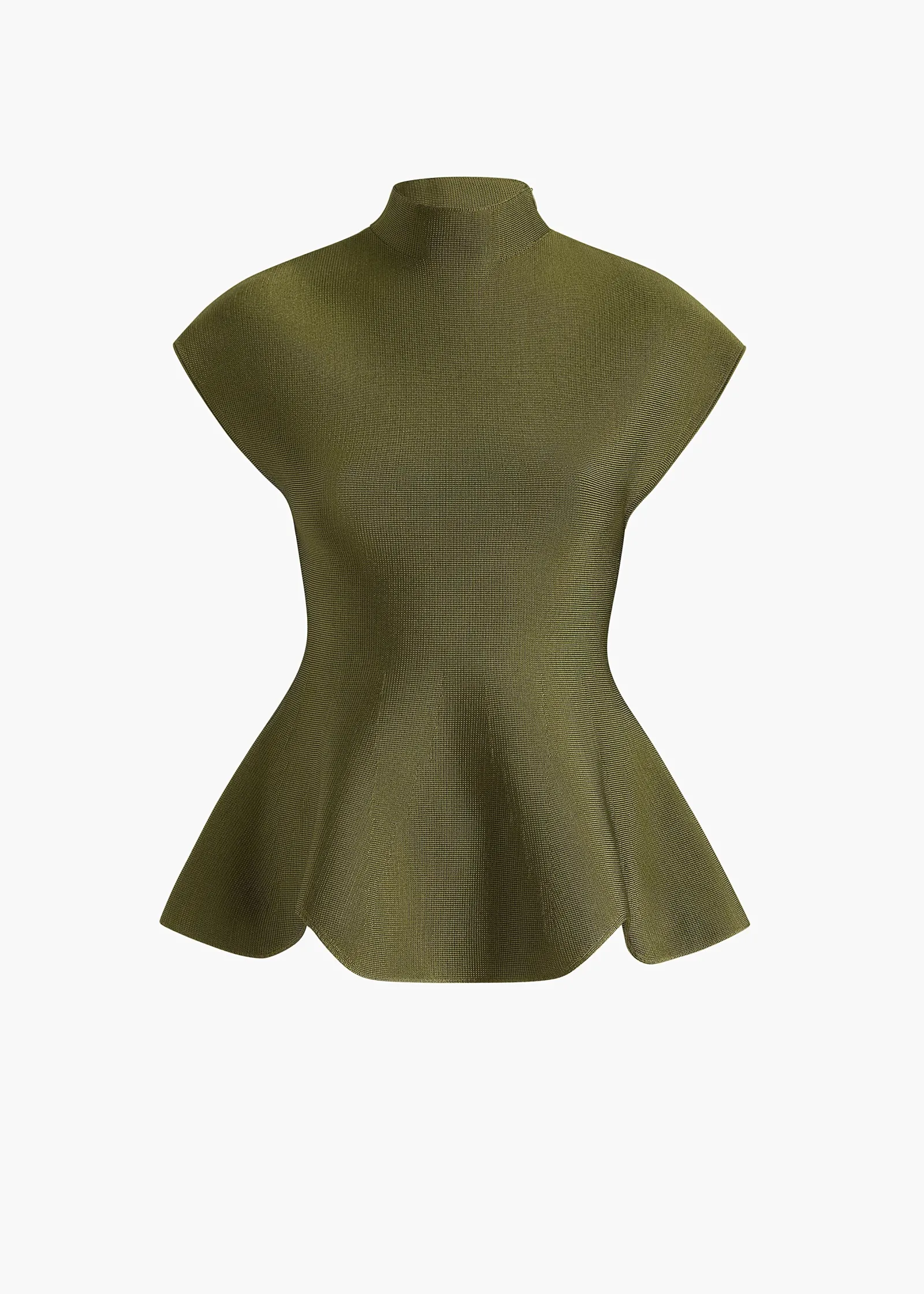 Khaite Shirts & Tops-Andra Top in Olive