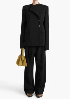 Khaite Pants-August Pant in Black