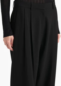 Khaite Pants-August Pant in Black