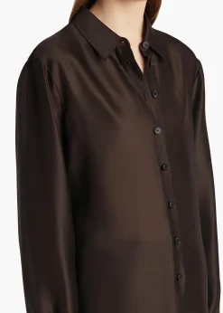 Khaite Shirts & Tops-Auryn Top in Bark