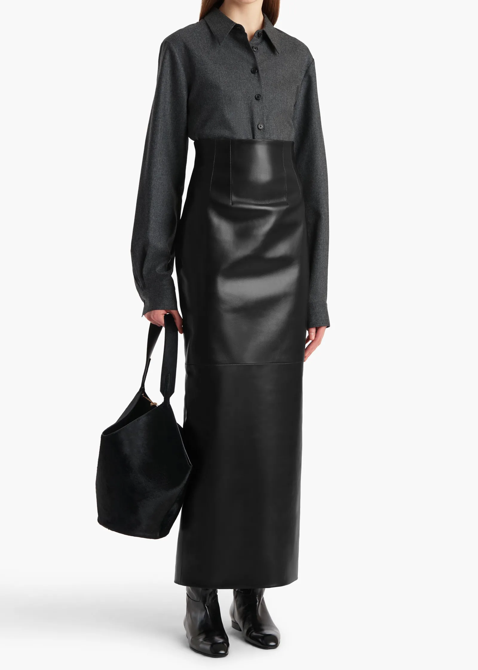 Khaite Shirts & Tops-Auryn Top in Storm