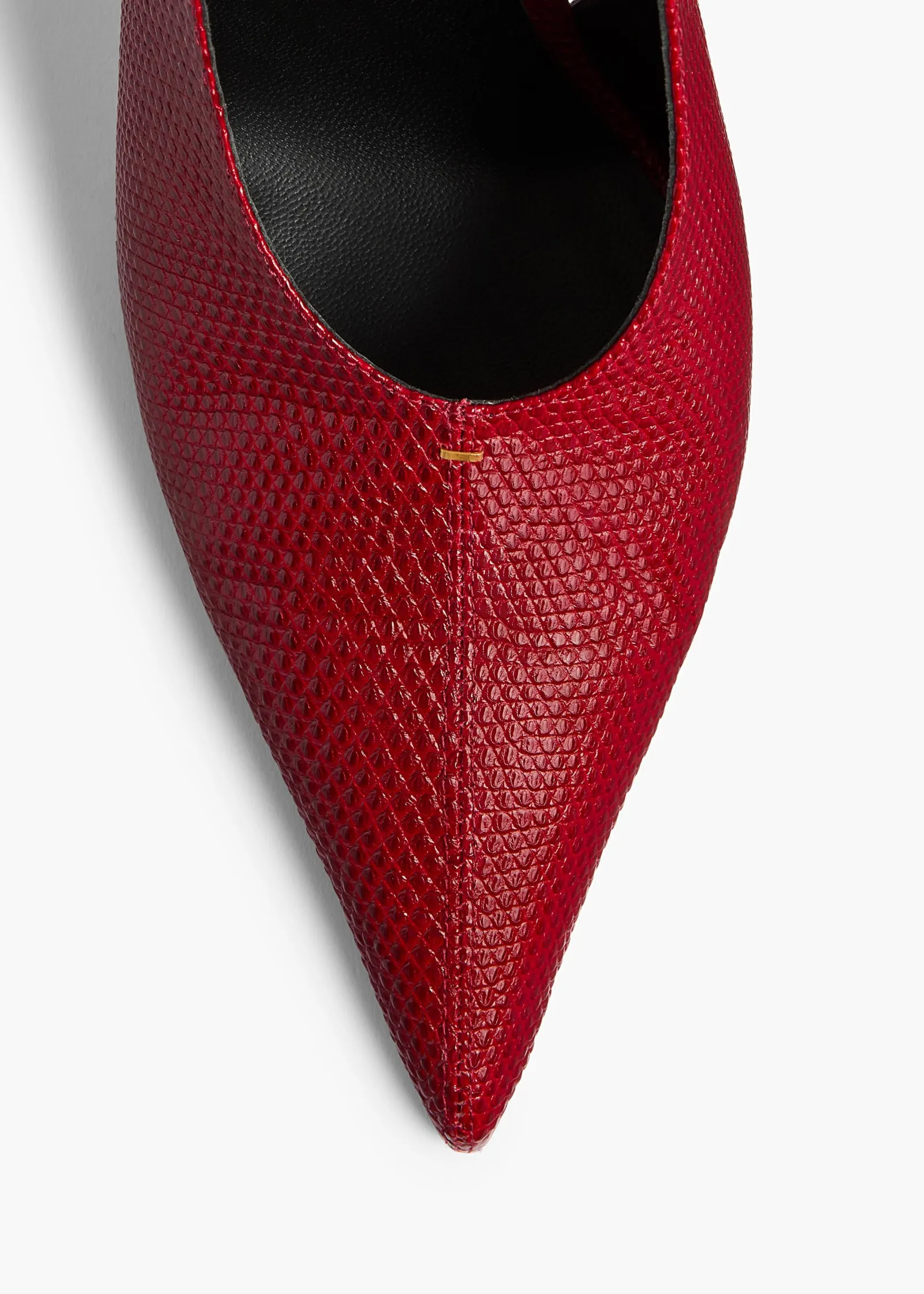 Khaite Pumps-Bella Pump in Ruby Lizard