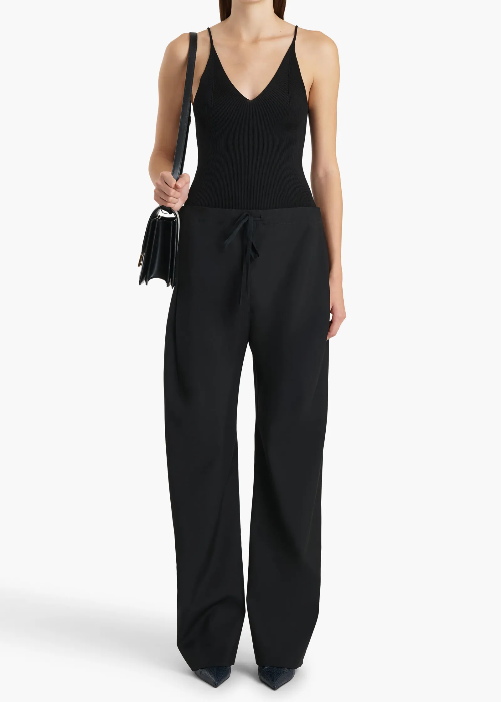 Khaite Shirts & Tops-Bellame Top in Black