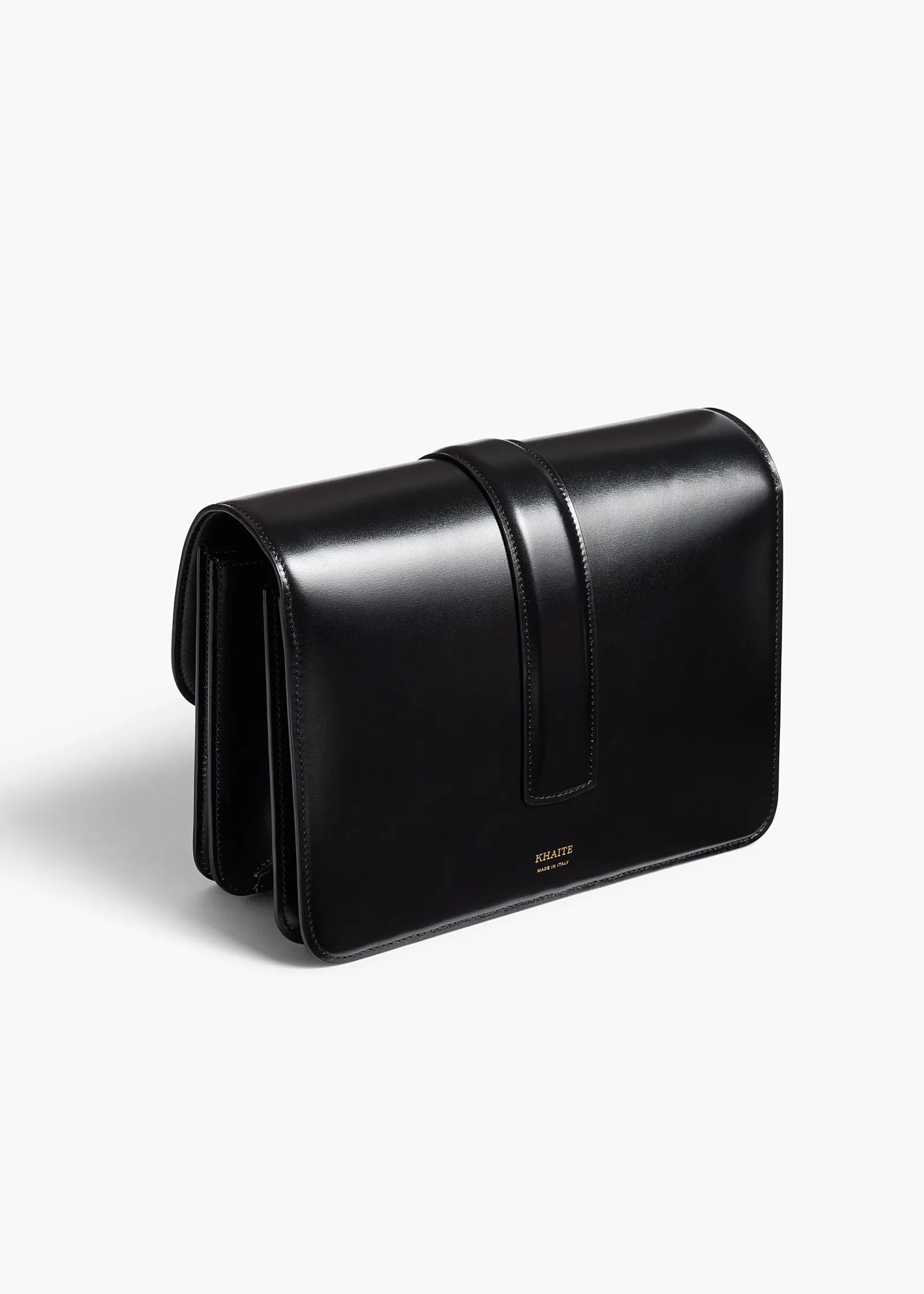 Khaite Crossbody Bags-Blake Crossbody Bag in Black Leather