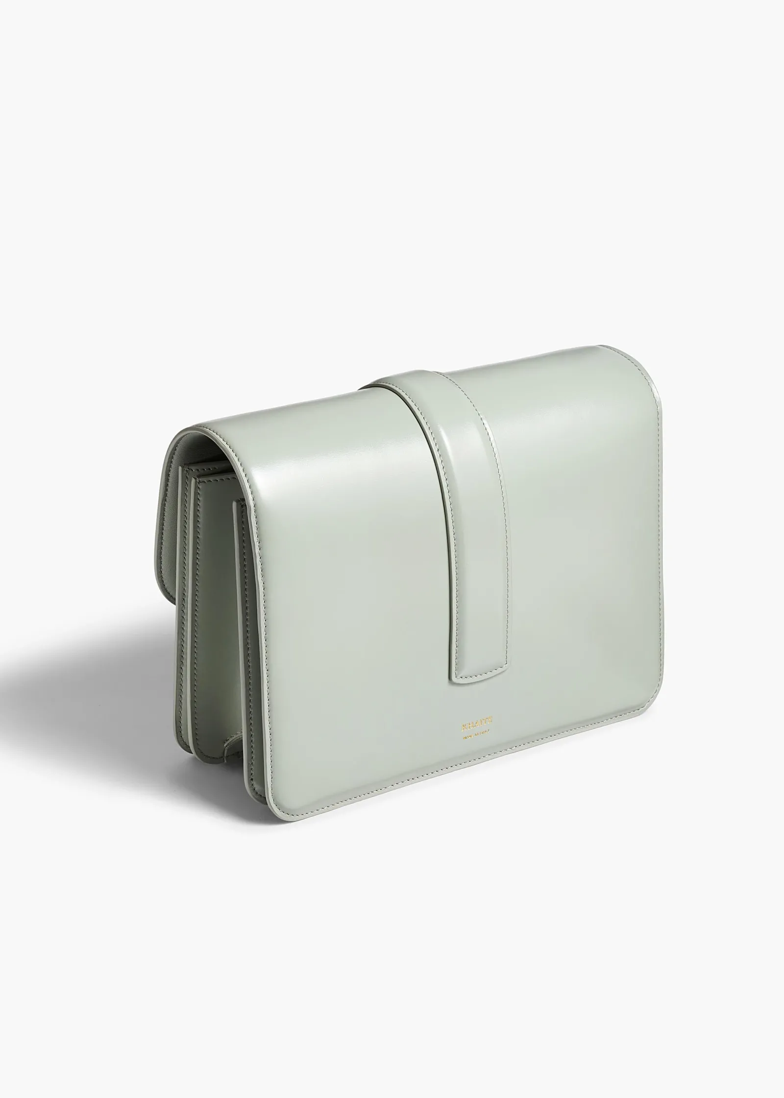 Khaite Crossbody Bags-Blake Crossbody Bag in Eucalyptus Leather