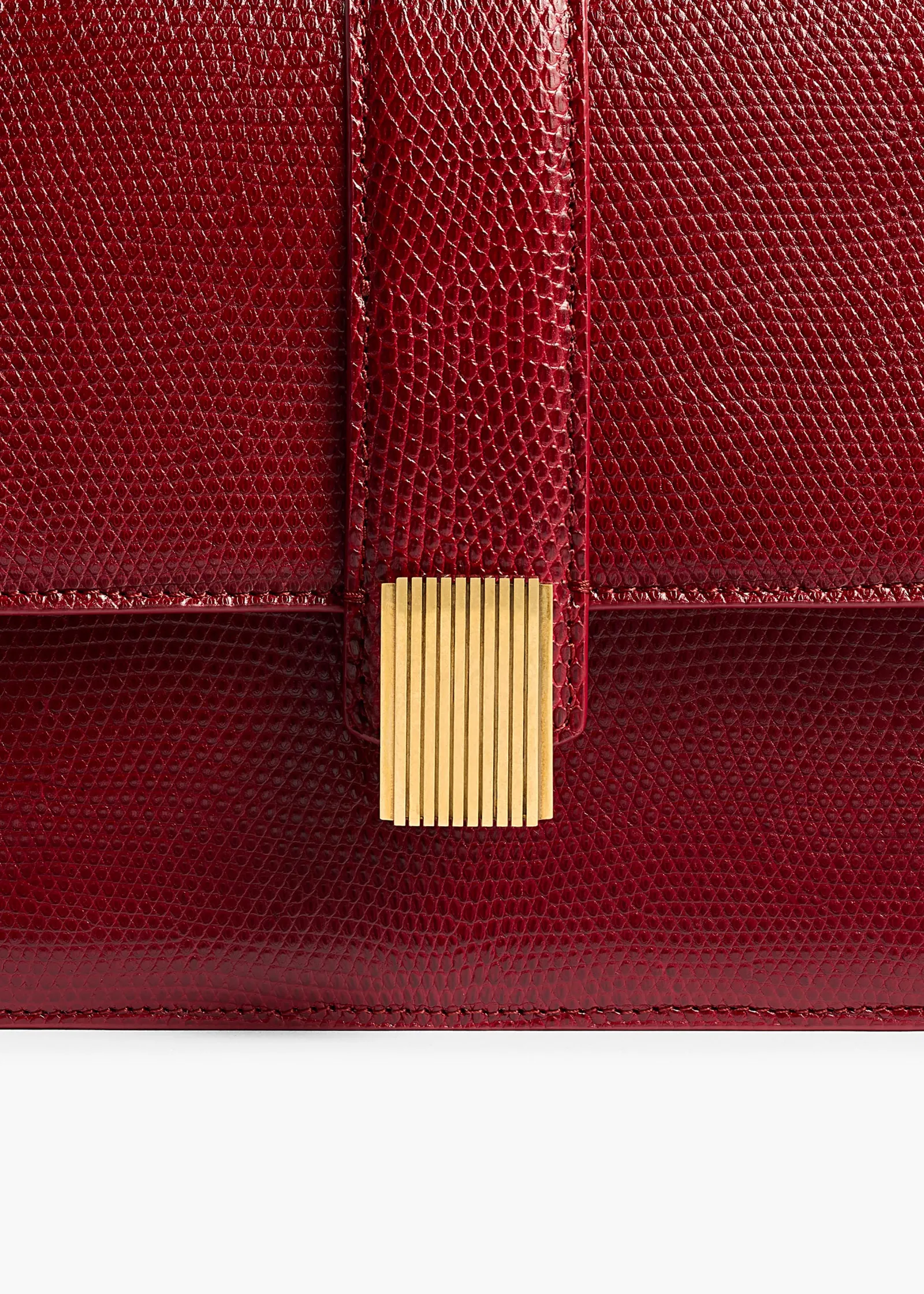 Khaite Crossbody Bags-Blake Crossbody Bag in Ruby Lizard