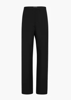 Khaite Leather|Pants-Borden Pant in Black
