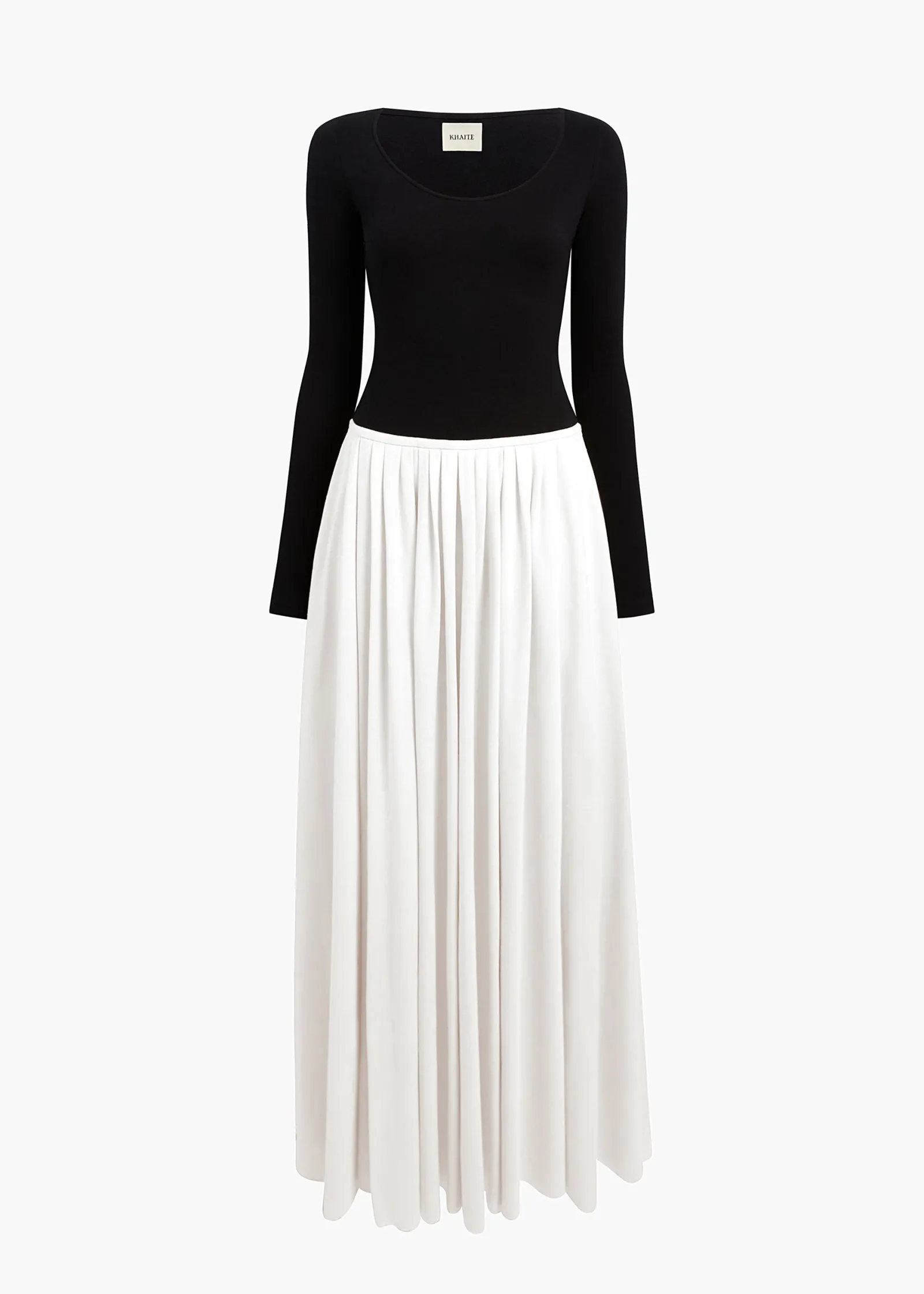 Khaite Dresses-Carlotta Dress in Black and White