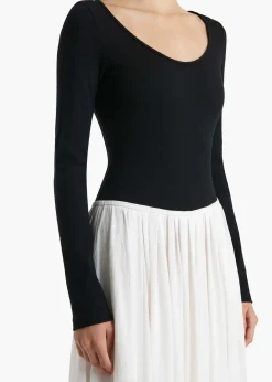 Khaite Dresses-Carlotta Dress in Black and White