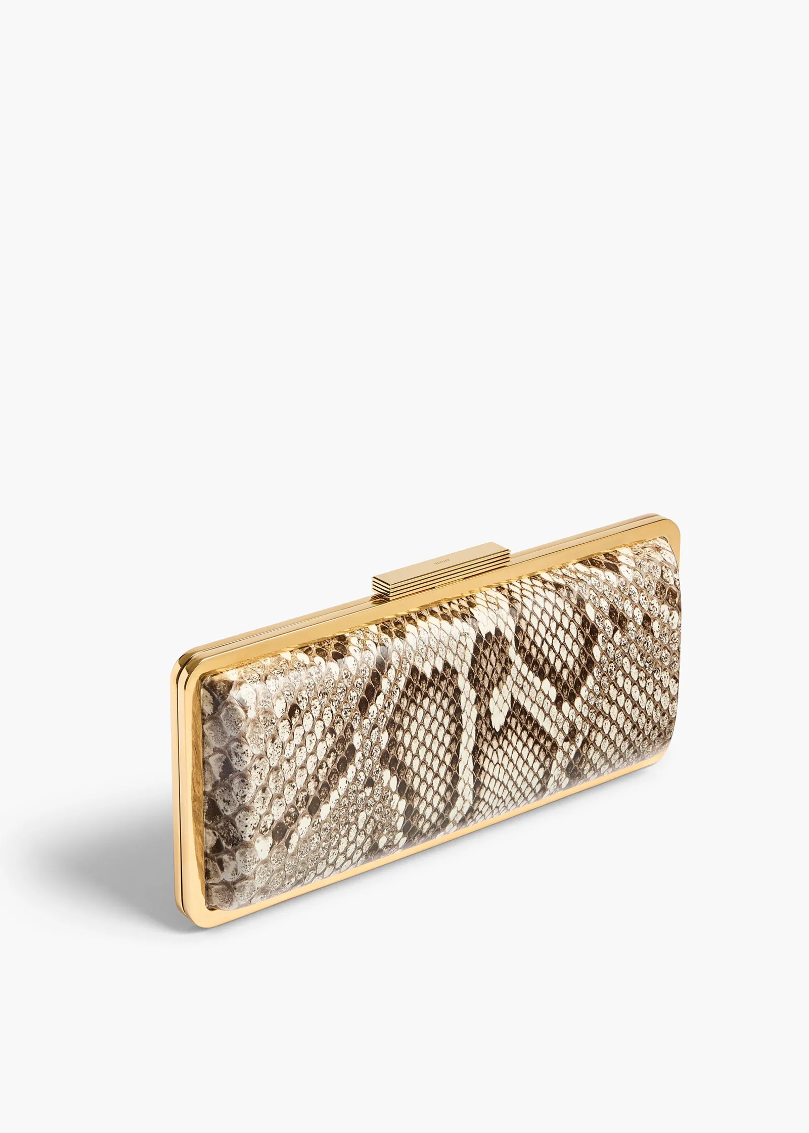 Khaite Evening-Casey Minaudiere in Natural Python
