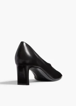 Khaite Pumps-Cecilia Pump in Black Leather