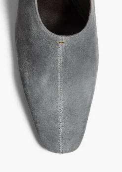 Khaite Pumps-Cecilia Pump in Grey Suede