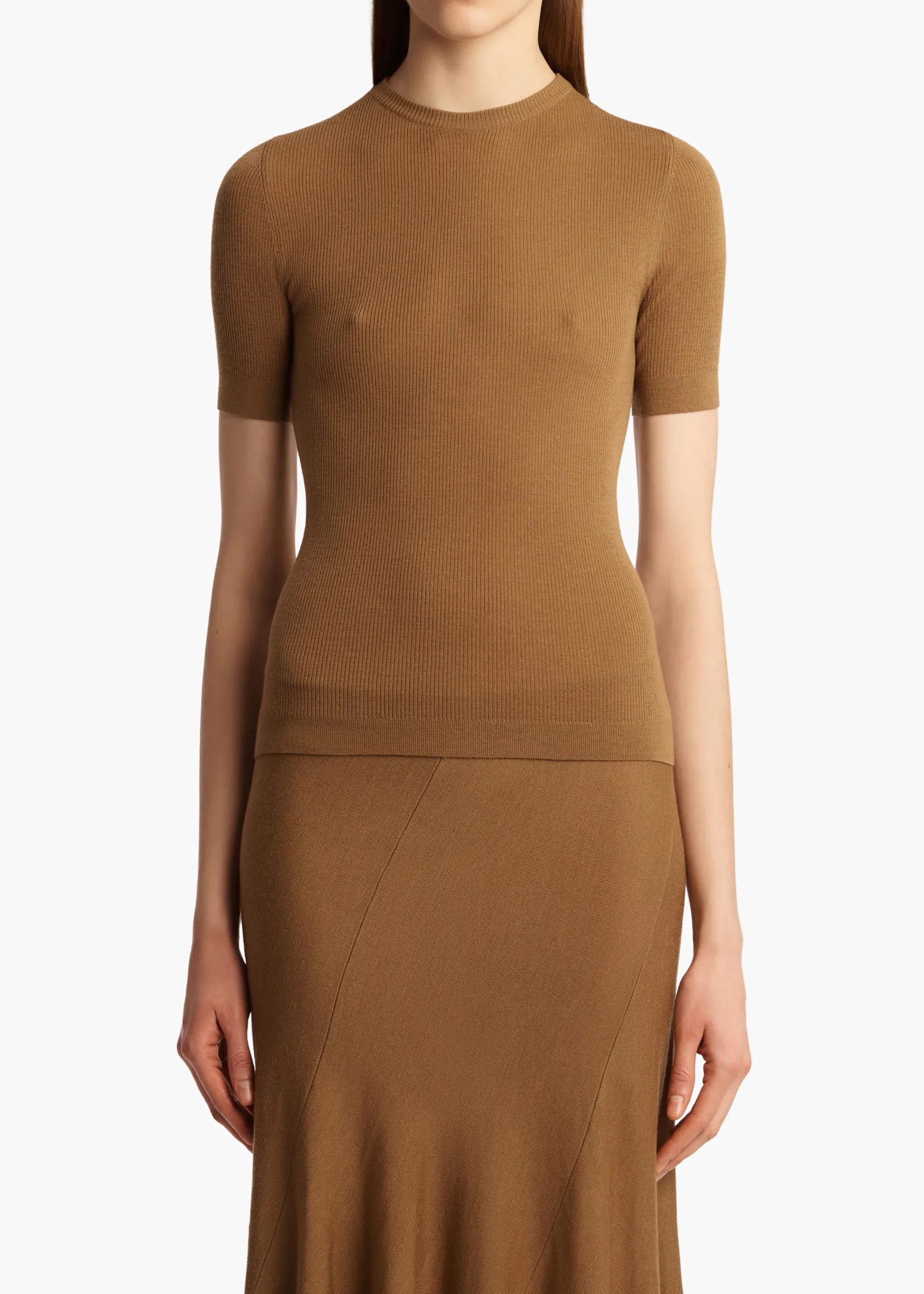 Khaite Shirts & Tops-Celina Top in Maple