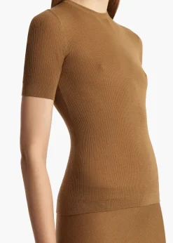 Khaite Shirts & Tops-Celina Top in Maple