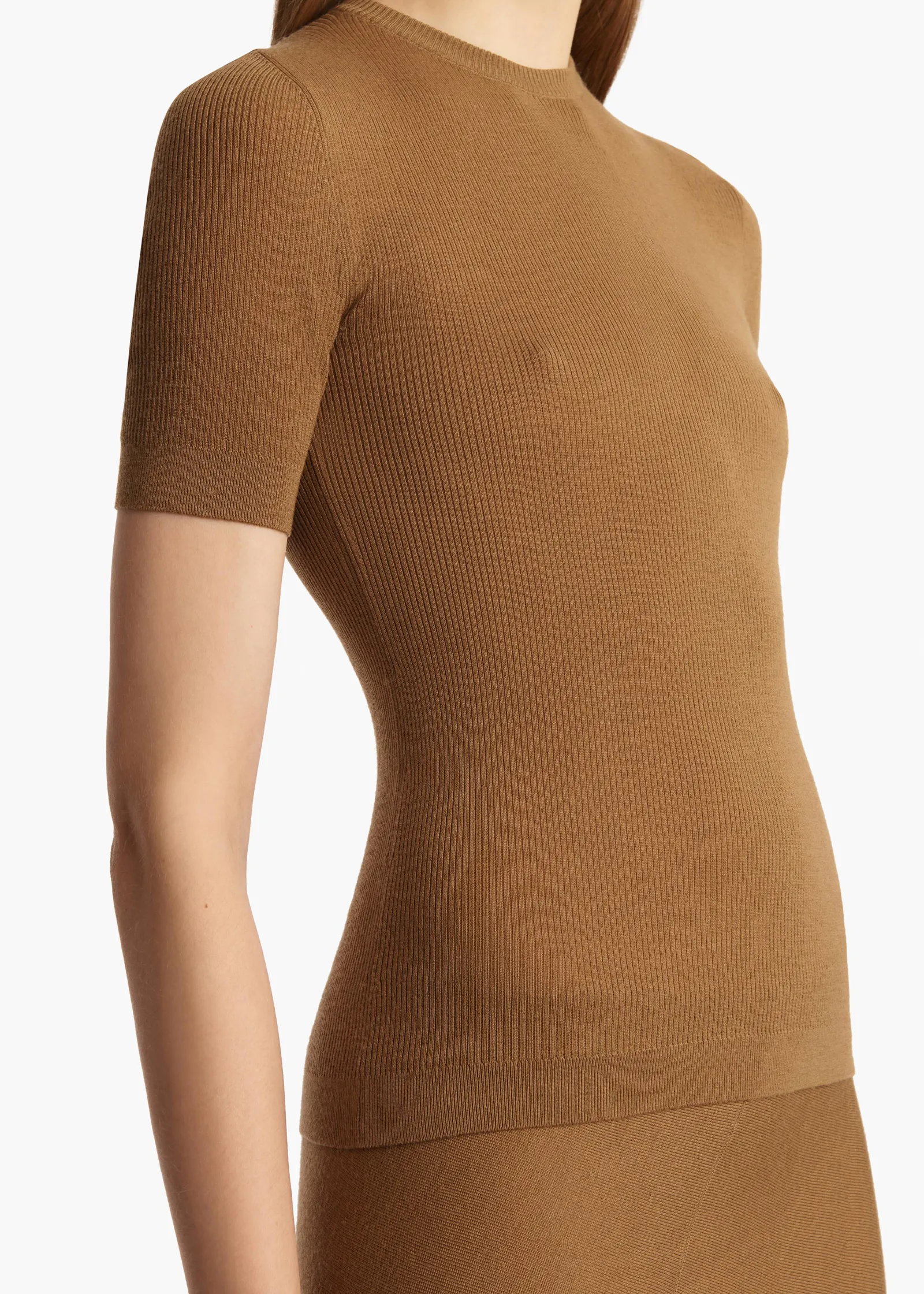 Khaite Shirts & Tops-Celina Top in Maple