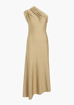 Khaite Dresses-Coast Dress in Gold