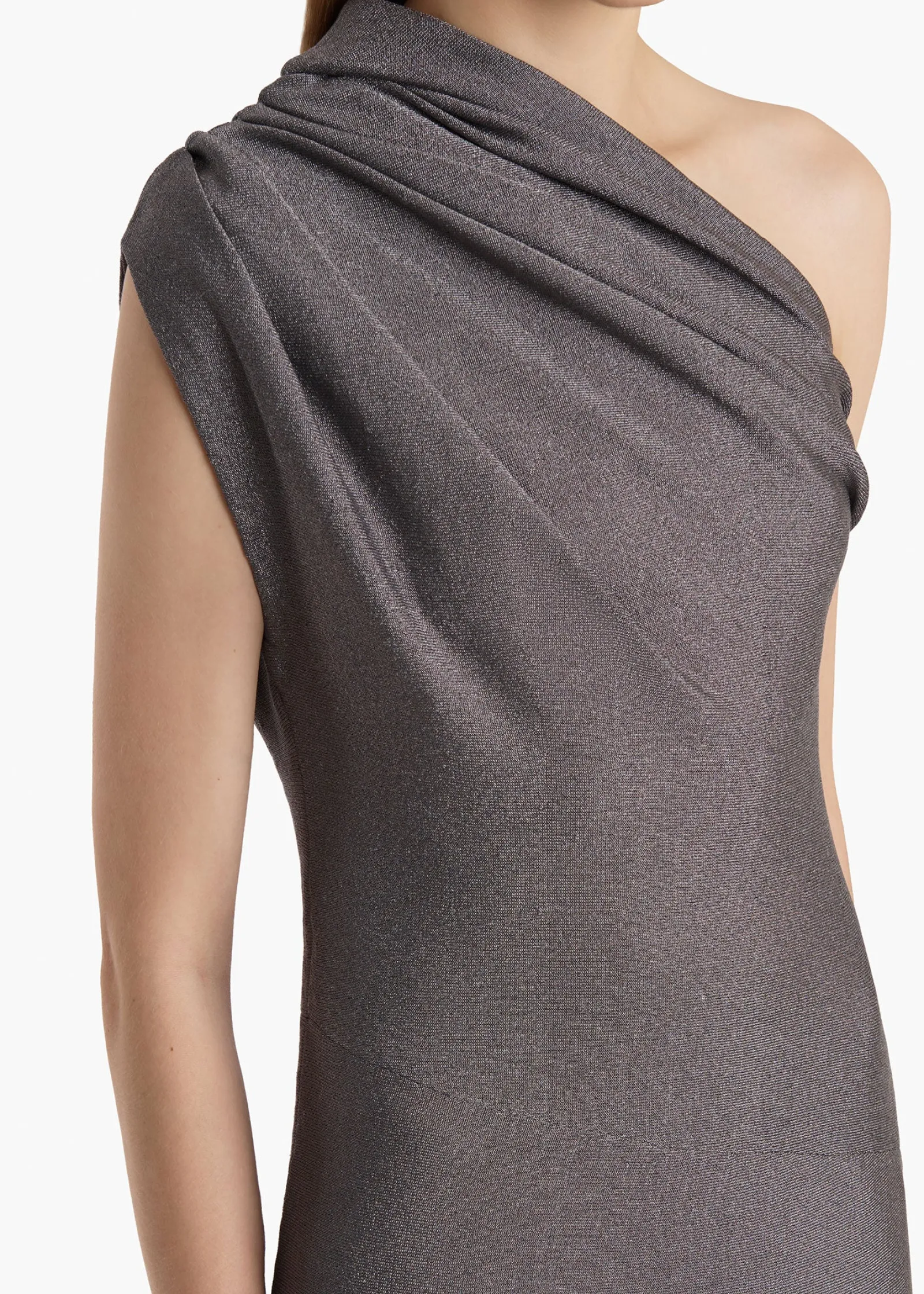 Khaite Dresses-Coast Dress in Gunmetal