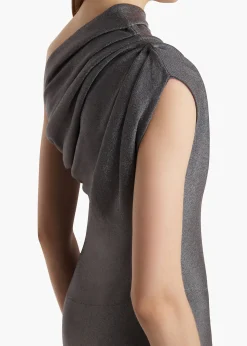 Khaite Dresses-Coast Dress in Gunmetal