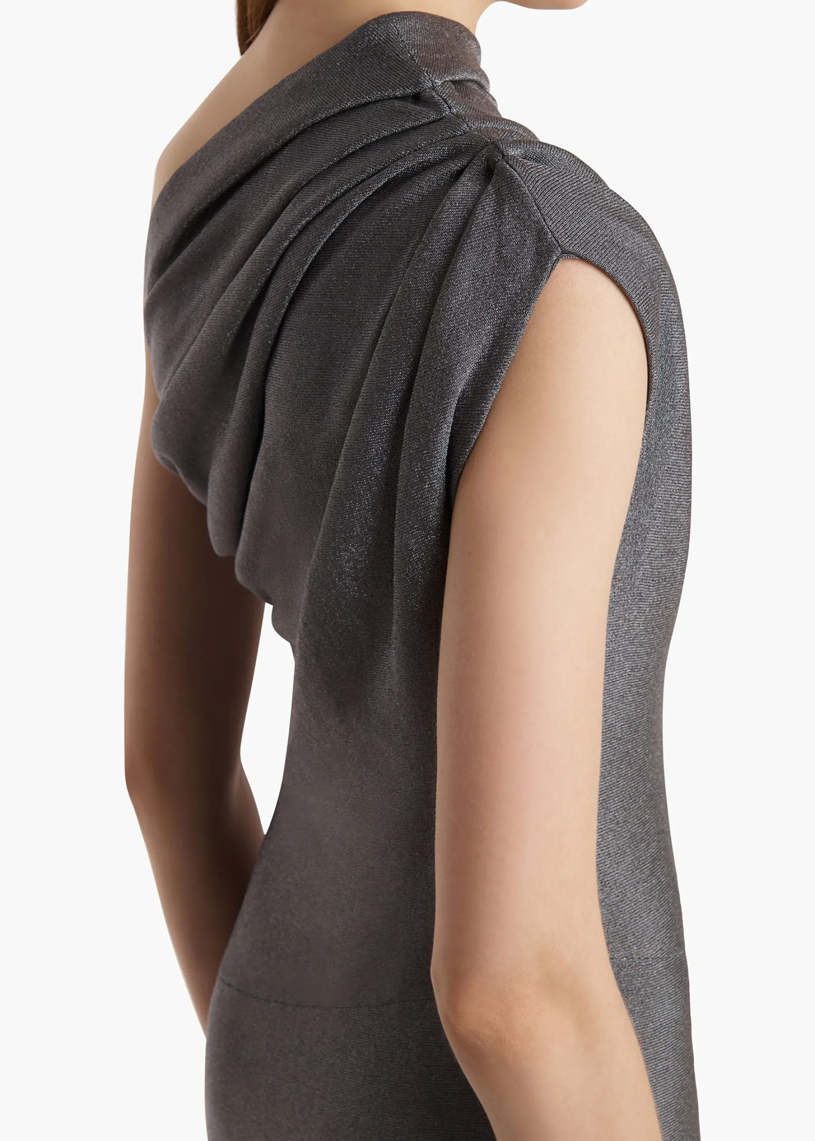 Khaite Dresses-Coast Dress in Gunmetal