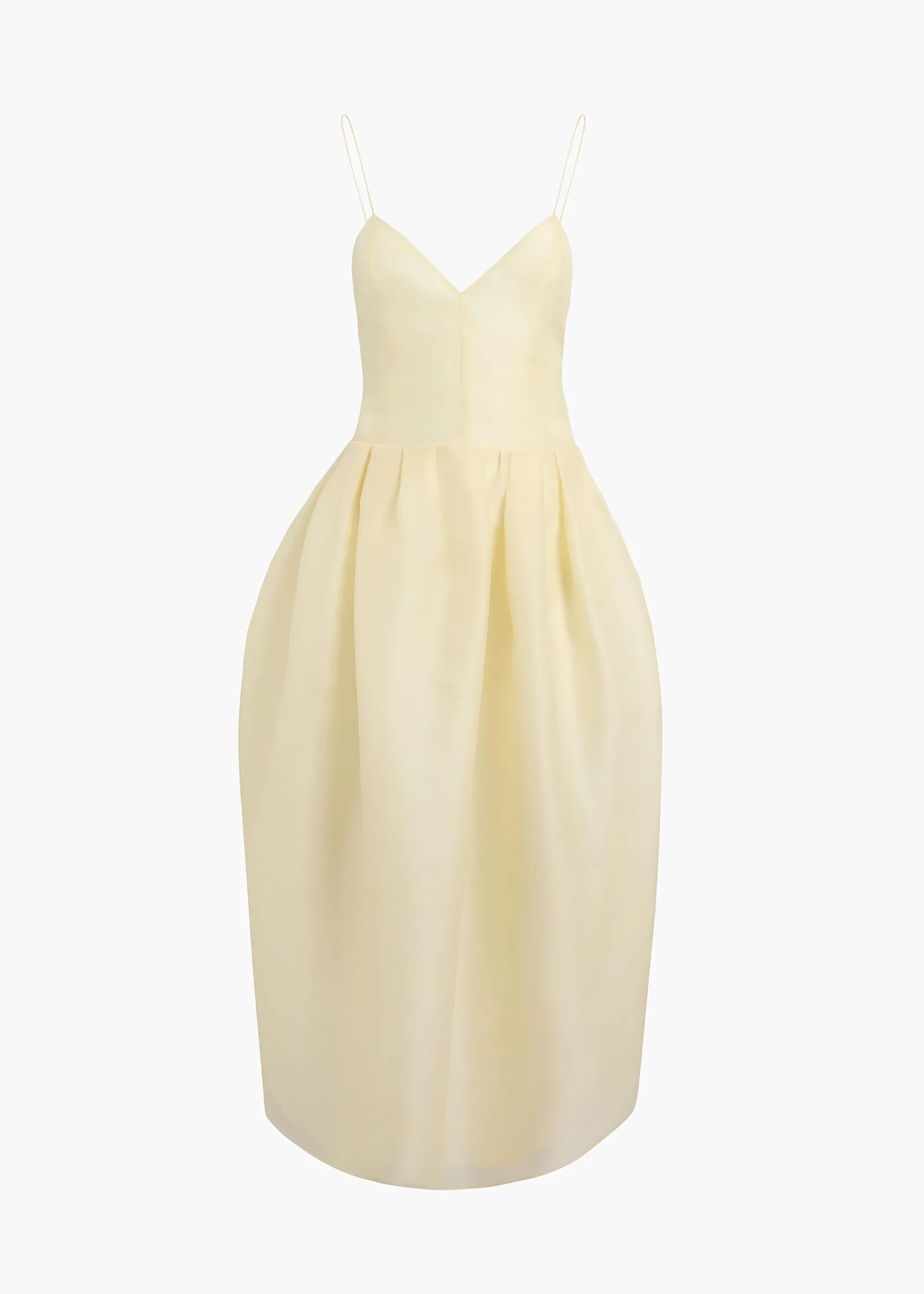 Khaite Dresses-Colette Dress in Pale Yellow