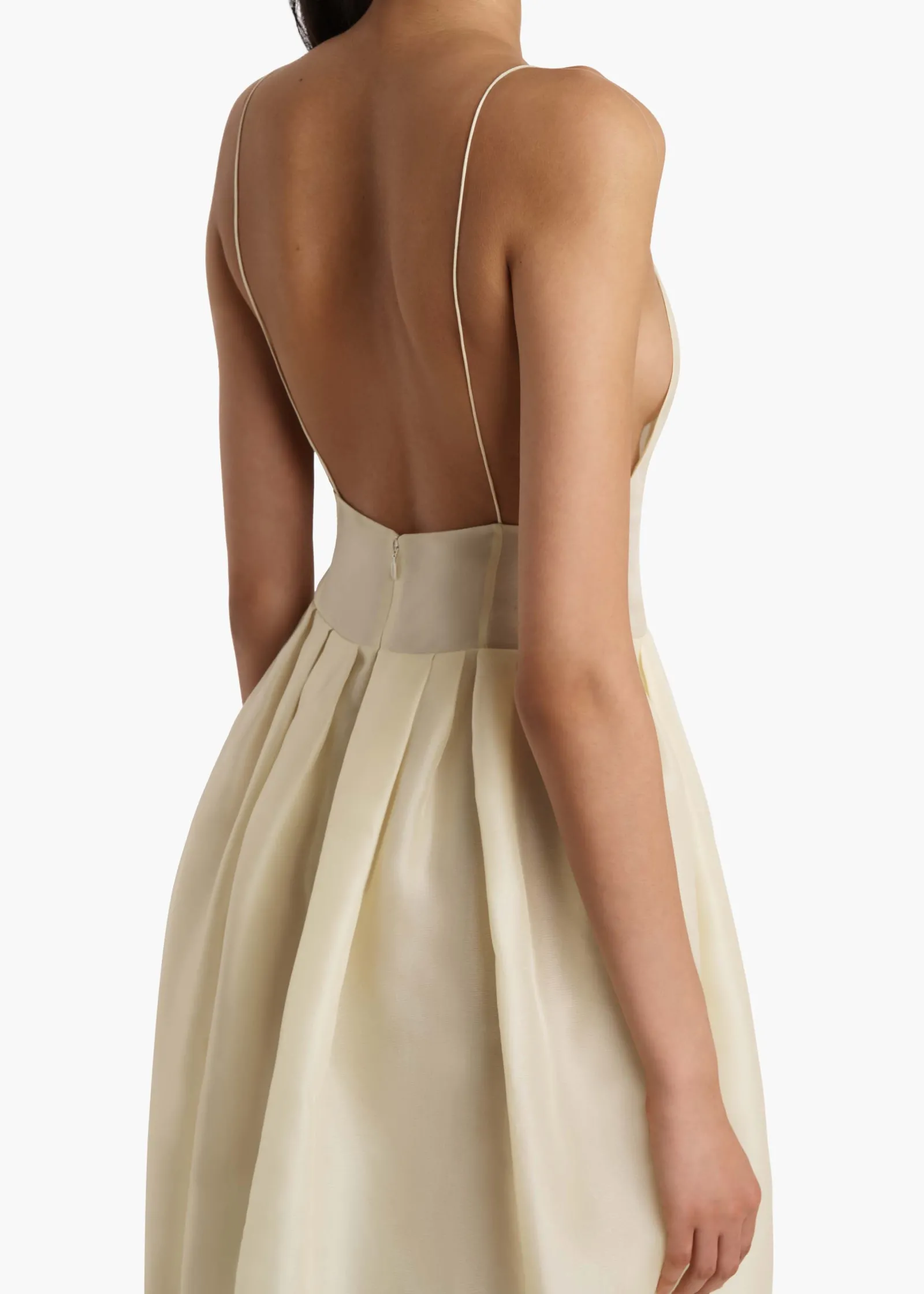 Khaite Dresses-Colette Dress in Pale Yellow
