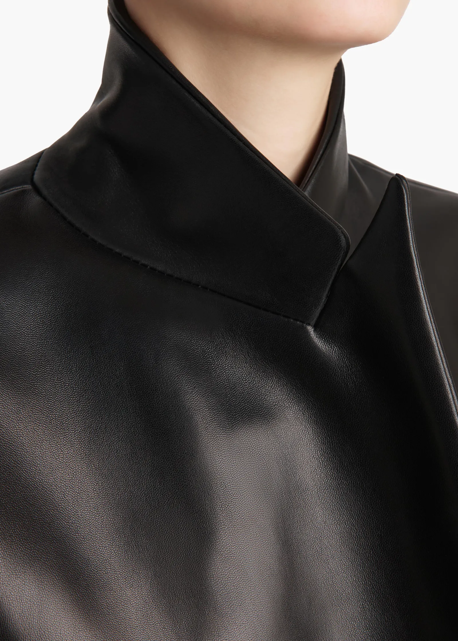 Khaite Leather|Outerwear & Coats-Comair Jacket in Black Leather