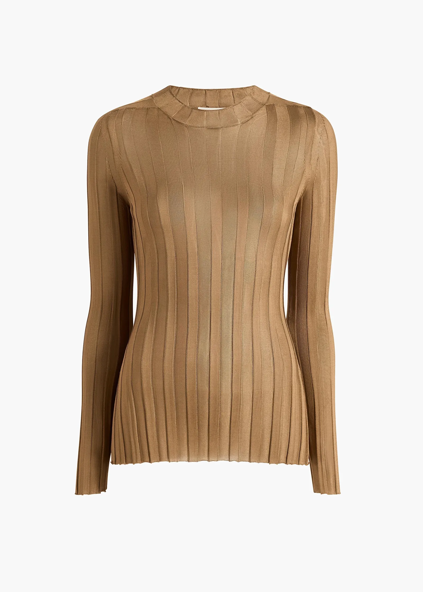 Khaite Shirts & Tops-Cosette Top in Carob