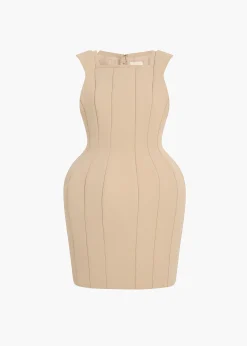 Khaite Dresses-Dan Dress in Tea Stain