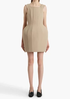Khaite Dresses-Dan Dress in Tea Stain