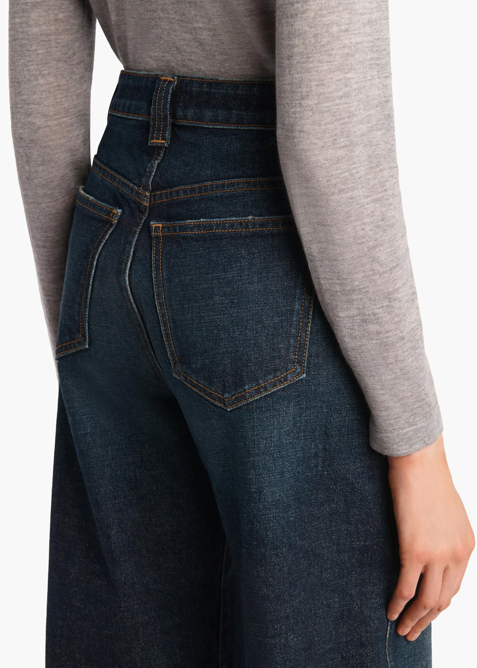Khaite Dane-Dane Stretch Jean in Lansing
