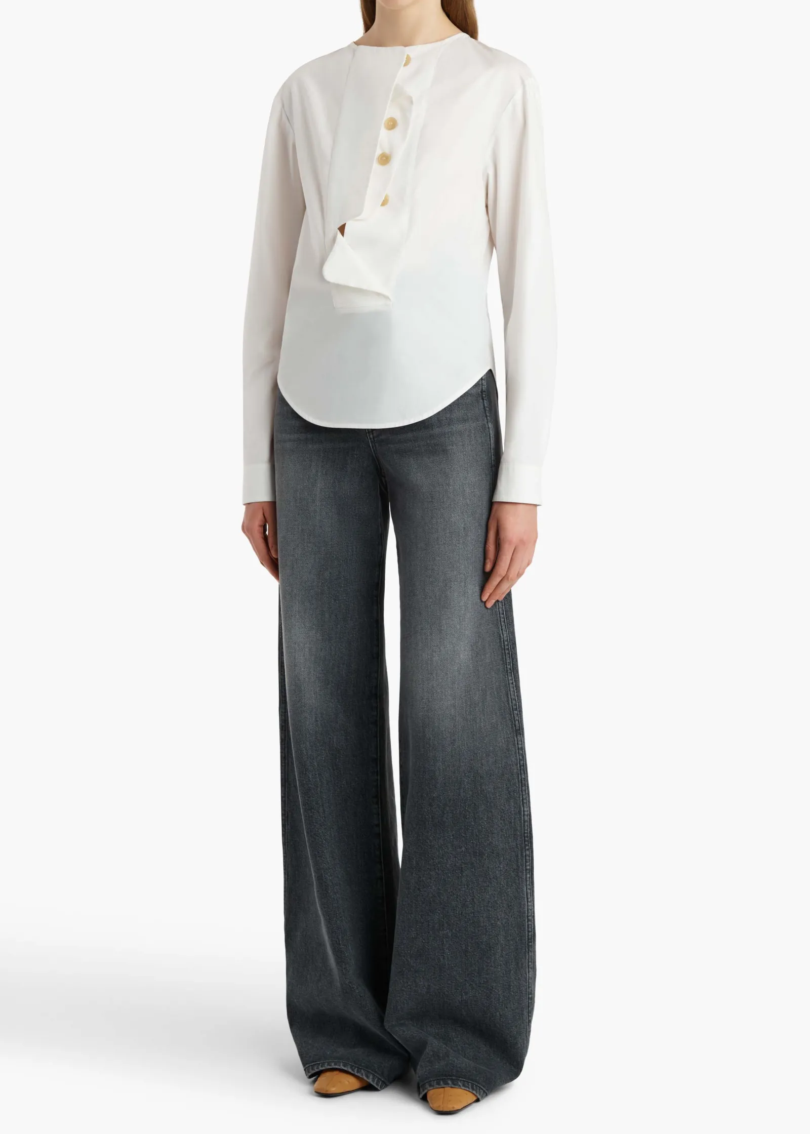 Khaite Dane-Dane Stretch Jean in Warwick
