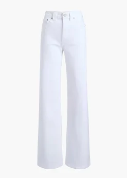 Khaite Dane-Dane Stretch Jean in White
