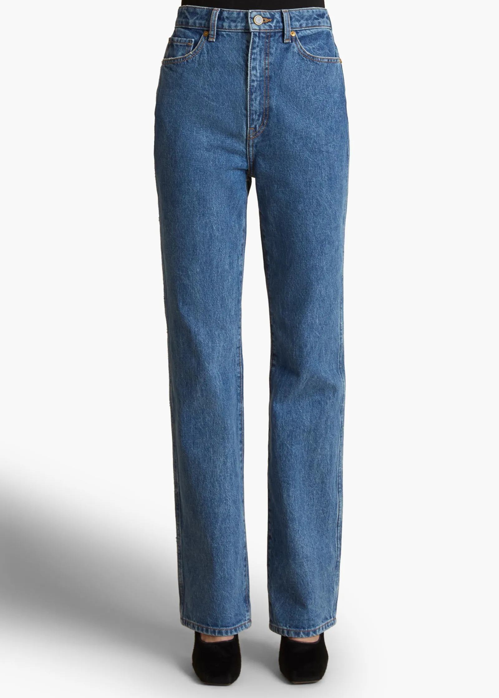 Khaite Danielle-Danielle Stretch Jean in Boone