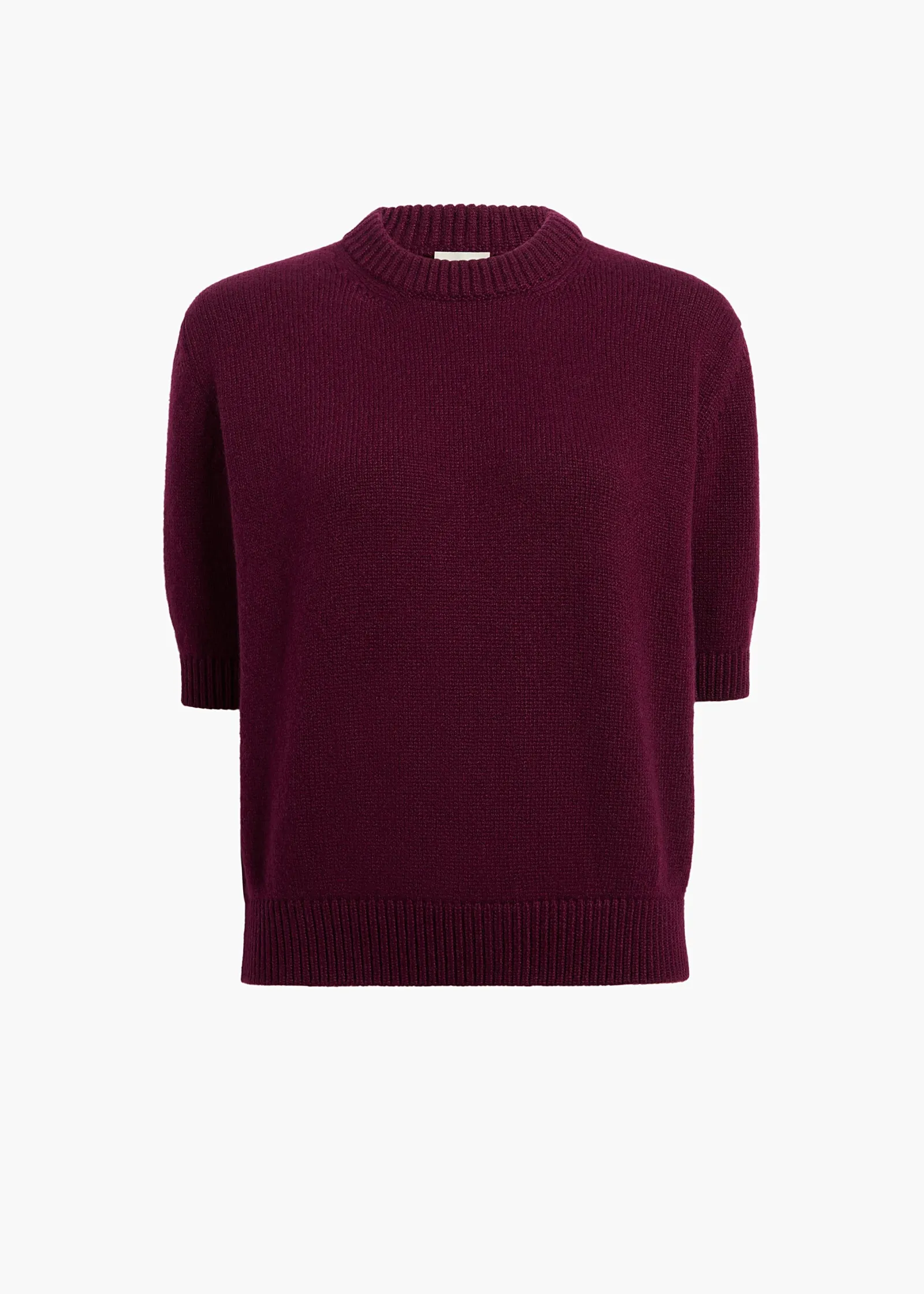 Khaite Knitwear-Davin Sweater in Eggplant