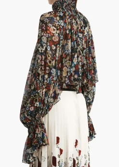 Khaite Shirts & Tops-Durer Top in Black Multi