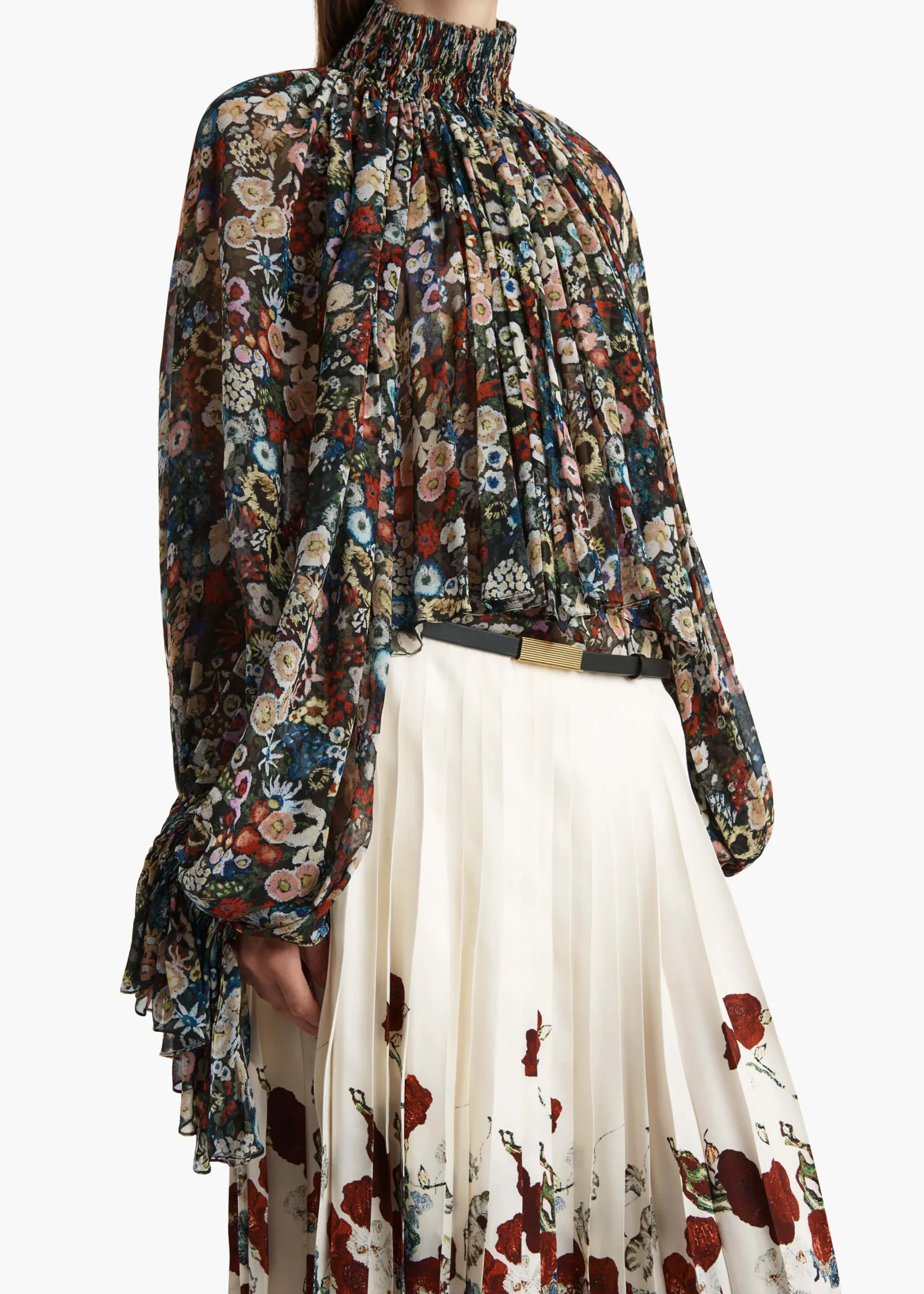 Khaite Shirts & Tops-Durer Top in Black Multi