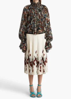 Khaite Shirts & Tops-Durer Top in Black Multi