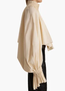 Khaite Shirts & Tops-Durer Top in Bone