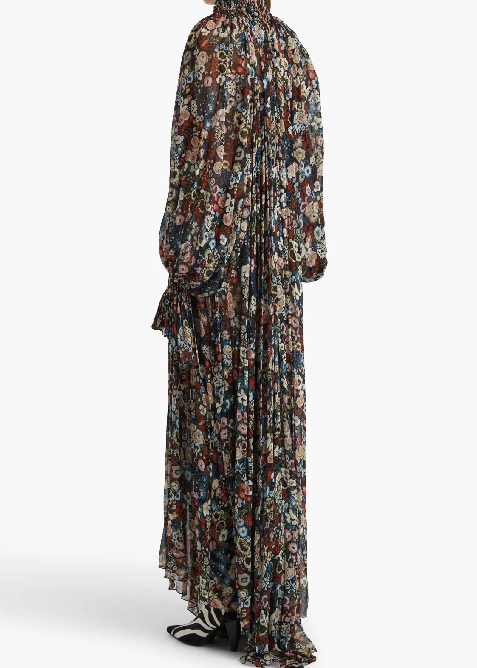 Khaite Dresses-Edgar Dress in Black Multi